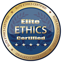 Elite Ethics Certified Seal